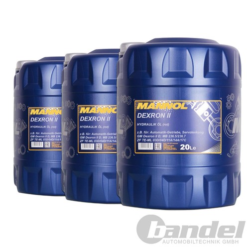 3x20 liter dexron d - dexron, 2