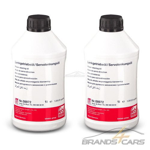Liter servolenkungsöl - 2,