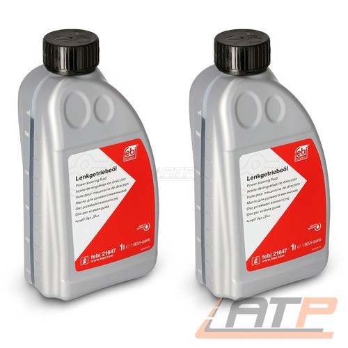 Liter servolenkungsöl - 2,