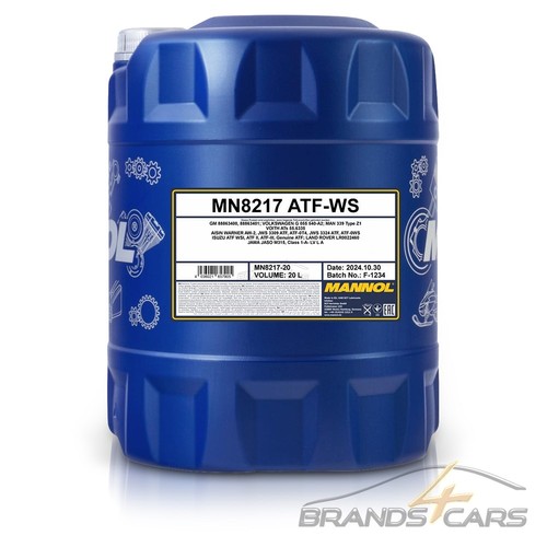 Mannol atf ws automatik - mannol,