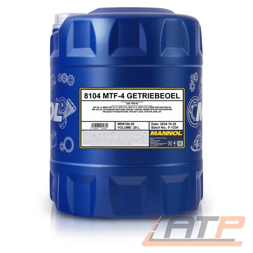 Mannol mtf 75w - mannol, mtf-4