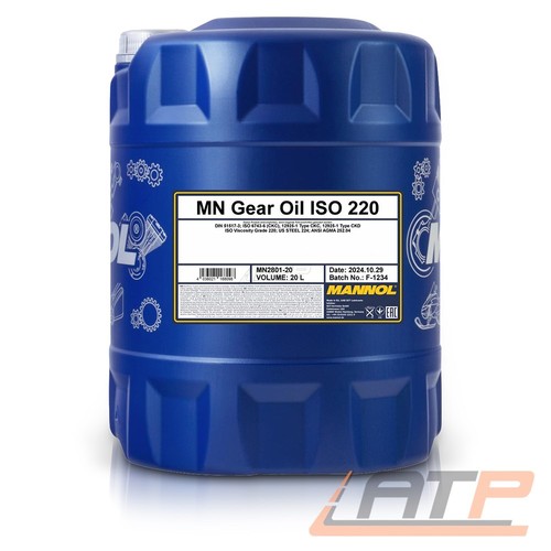 Mannol gear oil iso 220 - l,