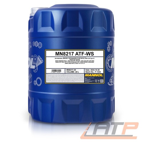 Mannol atf ws automatik - 20,